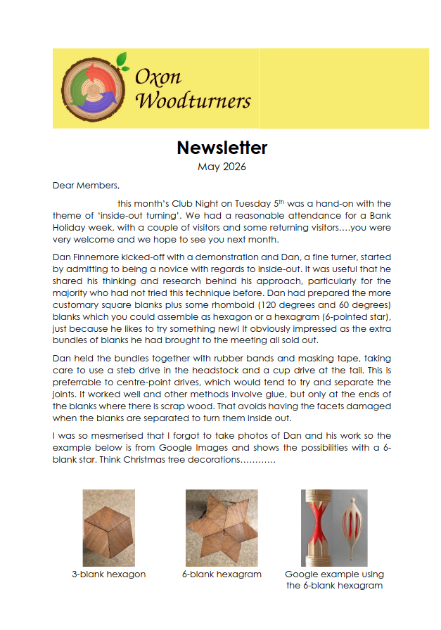 Newsletter May 2026