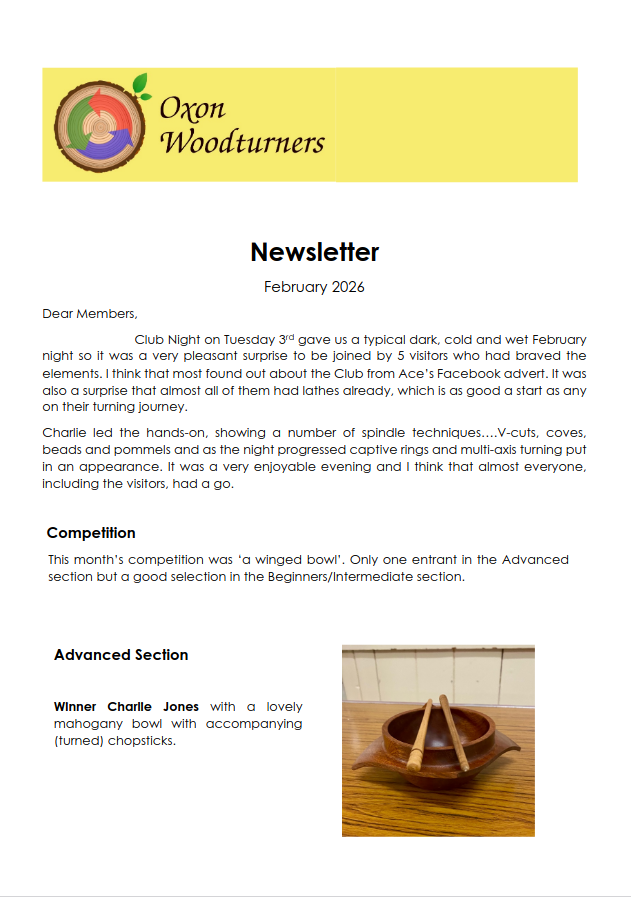 Newsletter February 2026