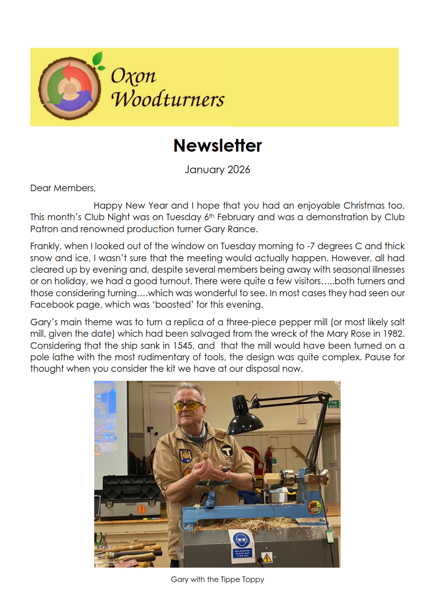 Newsletter January 2026