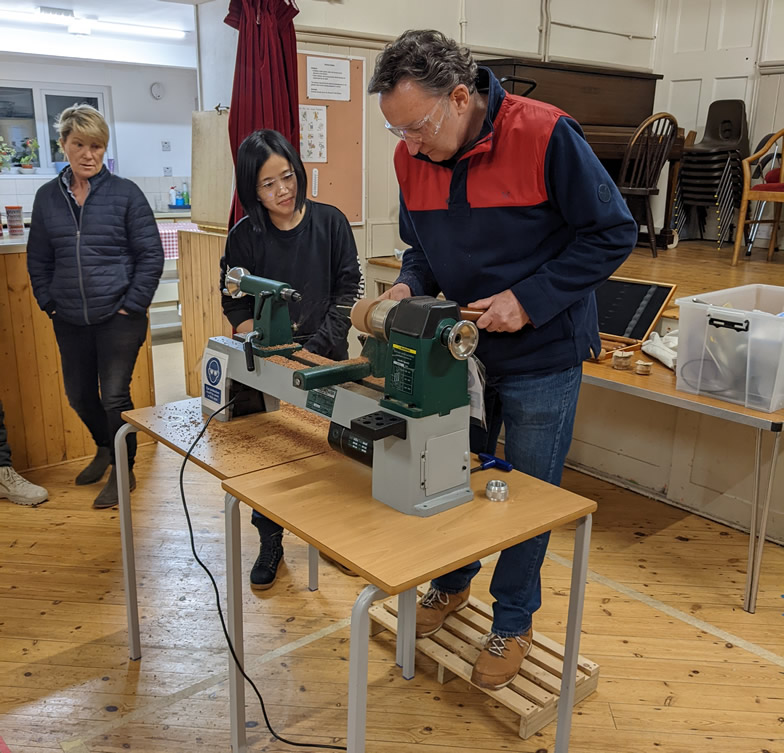 Apple making at a hands-on clubnight (February 2022)